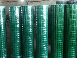 PVC Coated Welded Wire Mesh Panels For Fence 1/2X1/2 12.7mm*12.7mmx 1.65mm