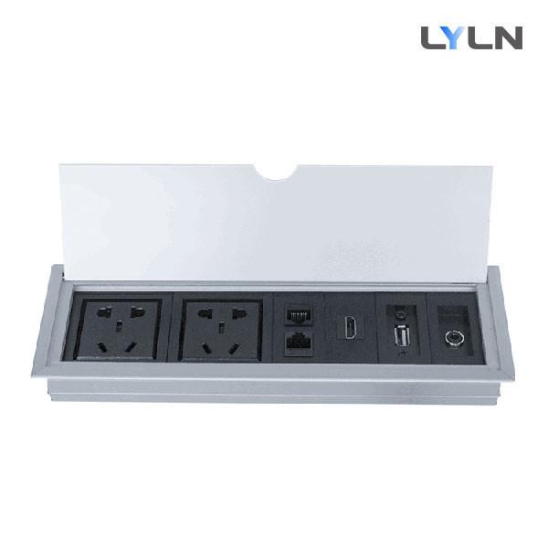 Quality Easy Installation Manual Flip Up Cable Cubby Box With Safe And Easy Use for sale