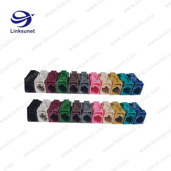 straight male FAKRA SMB conversion BNC straight female RG174 color pvc Automobile Connector Connecting line