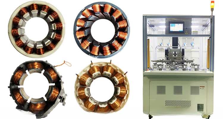 Pneumatic Winding Machine for Fan Motor Washing Machine Pump Motor Car Air Supply Motor