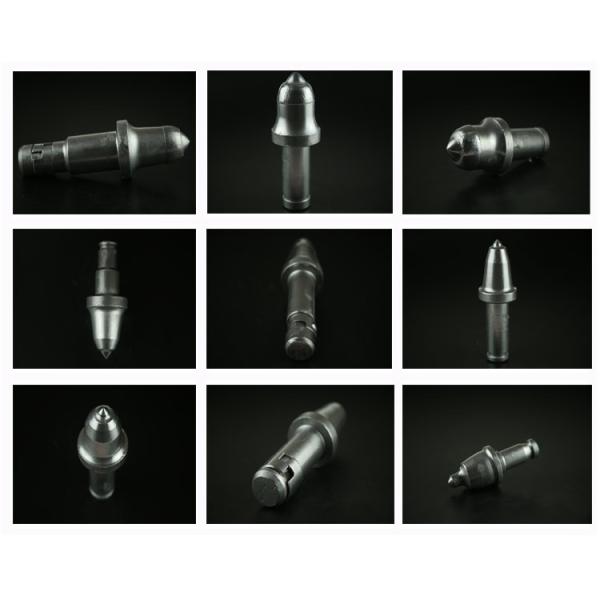 Tungsten Carbide Round Shank Coal Mining Bits For Hard Rock Mining Roadheader