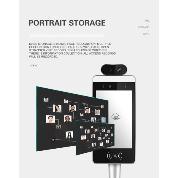 16GB Face Recognition Automatic Temperature Detector Multi Functional