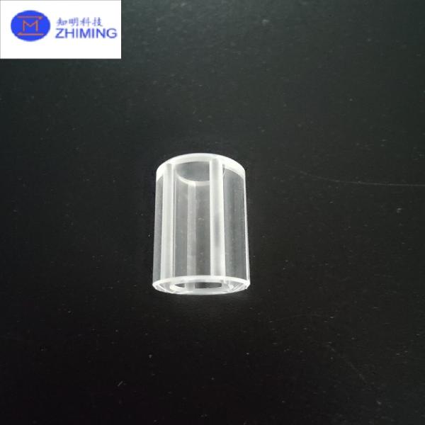 Sapphire Tube length 50.8 mm Pressure Resistant Customized Size Single Crystal Al2O3