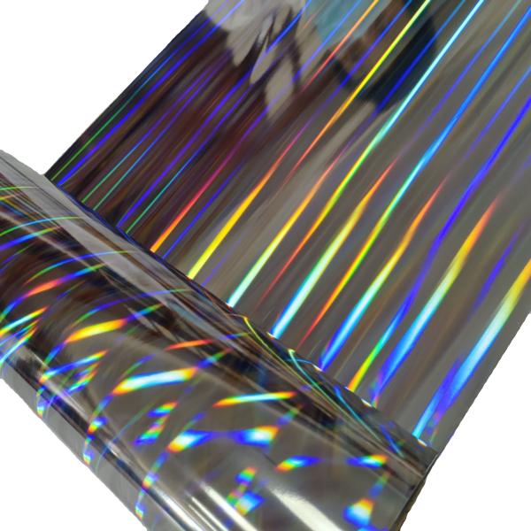 PET Based Pillar Of Light Holographic Metallized Thermal Lamination Film For Versatile Packaging Printing