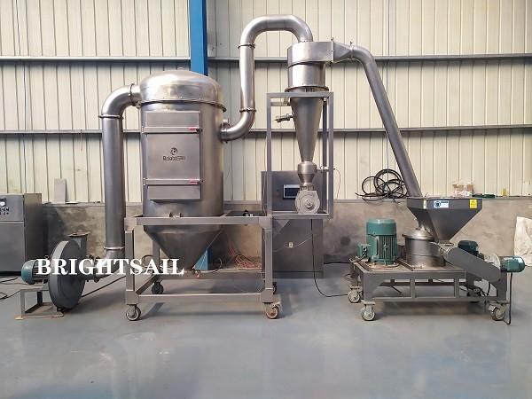Quality 15mm Input Size 20kg/H Rice Husk Grinder Machine for sale