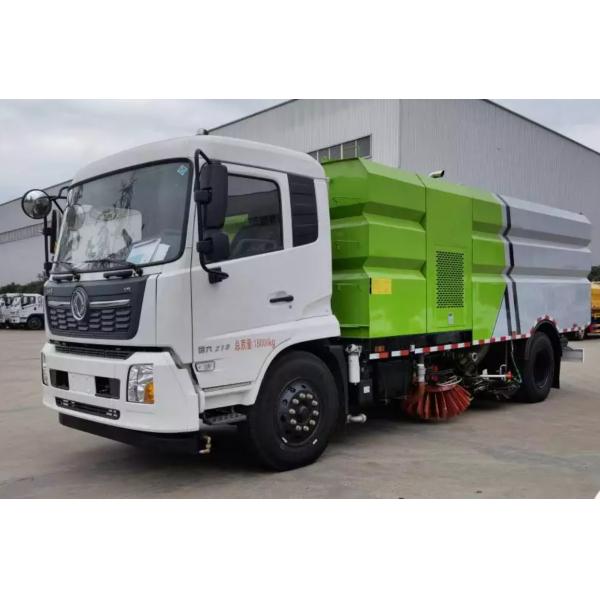 169kw 230hp Road Sweeper Truck Vehicle Diesel Type 12CBM