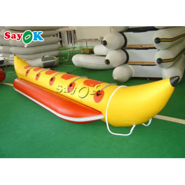 10 Persons Single Body Inflatable Banana Boat For Water Game