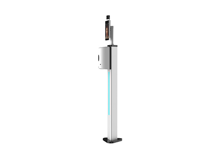 China Digital Face Recognition Thermometer Temperature Measuring Kiosk wholesale