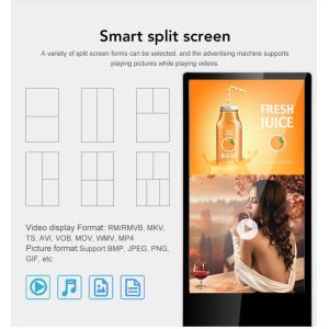 1920x1080 43" 450 Nits Lcd Digital Signage Kiosk