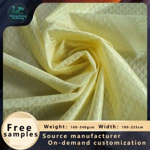 dustproof Polyester Warp Knitted Mattress Quilting Fabric 43D yarn