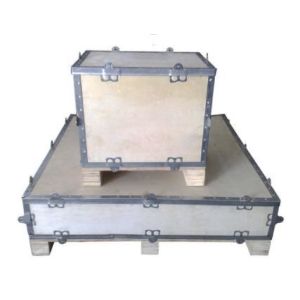 Electronic Packaging Wooden Crate Box Wooden Packing Box Mechanical Packaging