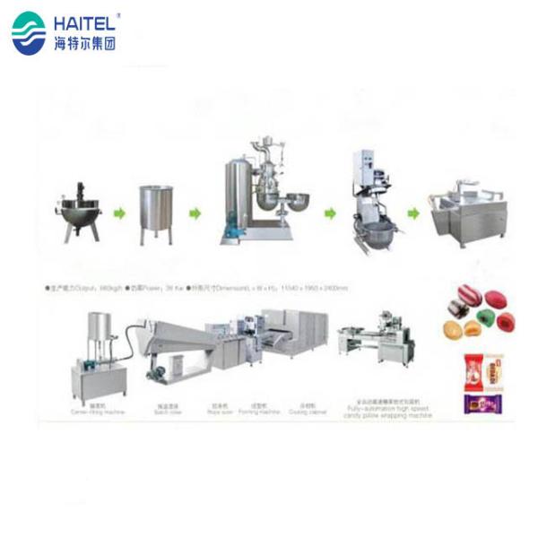 Quality SUS304 Automatic Center Filling Hard Candy Making Machine High Speed For Factory for sale