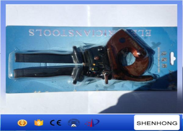 Quality 300MM2 Copper / Aluminum Cable Ratchet Cutters Hand Tools In Electricity J40A for sale