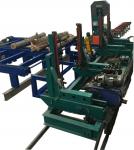 China Log cutting Vertical Band Saw Machine with hydraulic log loading Arm wholesale
