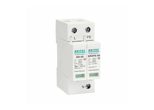 Mini Single Phase Low Voltage Lightning Power Surge Arrester AC275 SPD