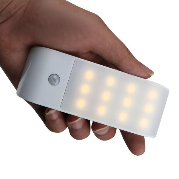 Quality Wireless Infrared Wall LED Night Light, USB Rechargeable Motion Sensor Light for sale