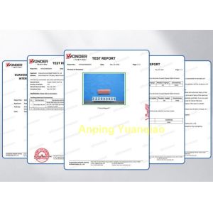 Anping Yuanqiao Petrochemical Equipment Co., Ltd Certifications
