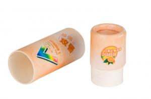 China 20x72mm Paper Printed Tube Packaging Reusable Practical For Lip Balm wholesale