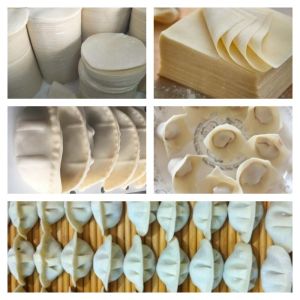 Buy cheap Commercial Dumpling Skin Machine, Wonton Skin Machine, Round Wrapper Machine from wholesalers