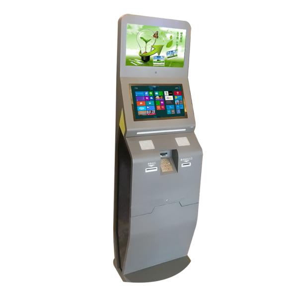 Quality Dust Proof Self Check In Kiosk , Lobby Check In Kiosk With RFID Card Reader for sale