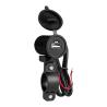 5V 2.5A Handlebar Usb Charger , Quick Usb Charger For Motorcycle for sale