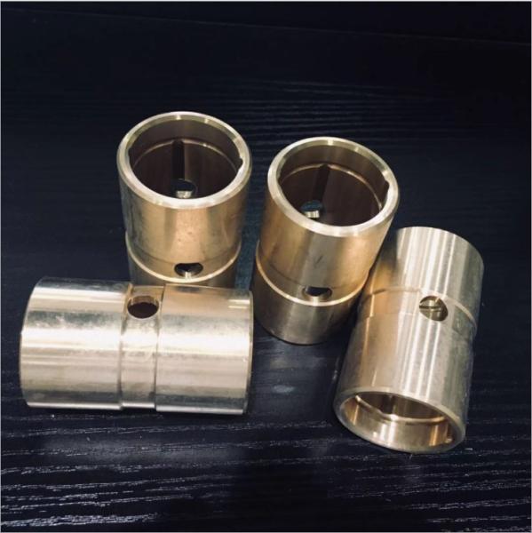 Quality Precision Flanged Groove Cast Bronze Bearings Spiral Inside Groove Bearings for sale