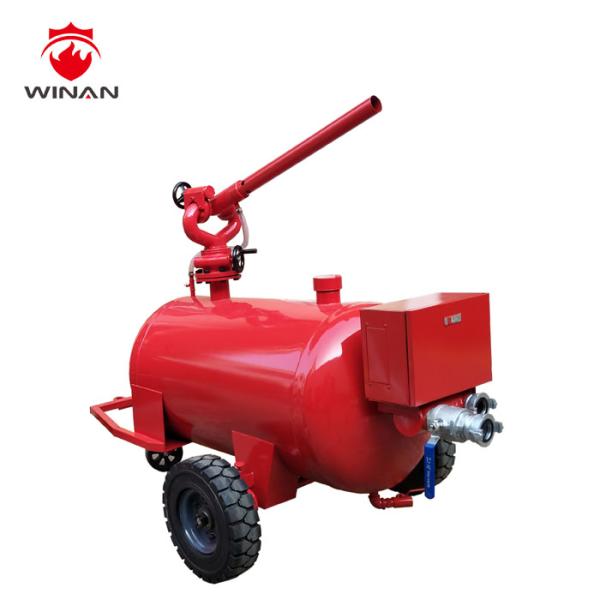 Mobile Foam Trolley Unit Foam Fire Fighting Equipment 100 Liter -1000 Liter