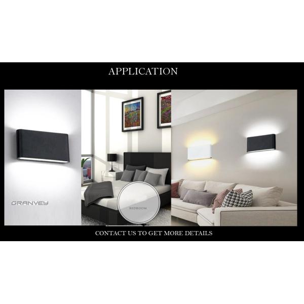 Surface Mounted Exterior LED Wall Sconce Lighting , External Up Down Wall Light