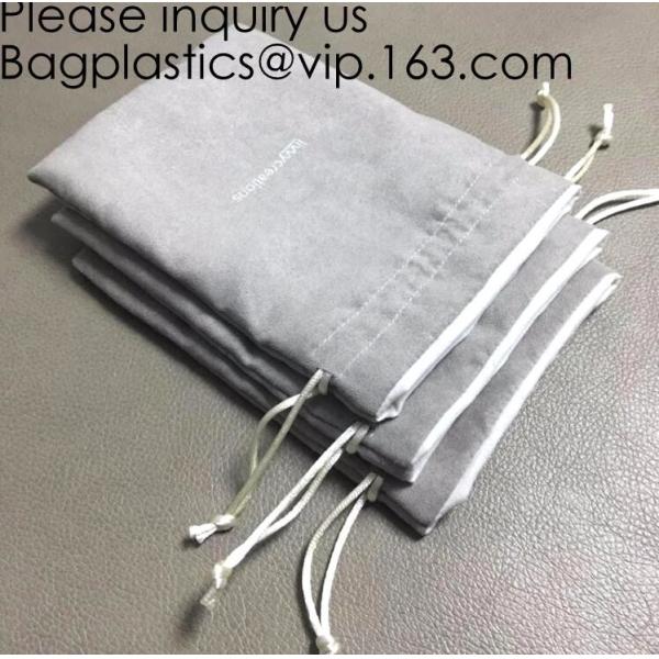 Velvet Cloth Drawstring Pouches Handy Gifts Jewelry Bags,Cream Drawstrings Velvet Bags for Jewelry, Gift, Wedding Favors