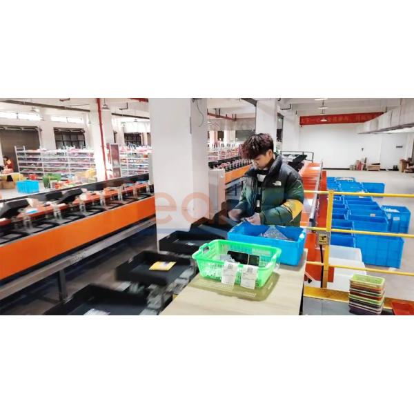 Reliable Performance Tilt Tray Sorter Low Energy Consumption 7200-10800p/H Capacity