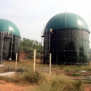 China Anti Freezing Dual Membrane Gas Domes On Digester With Fire Protection wholesale