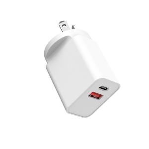 30W Dual Port PD Fast Charger Type C Wall Plug Adapter for Samsung Galaxy