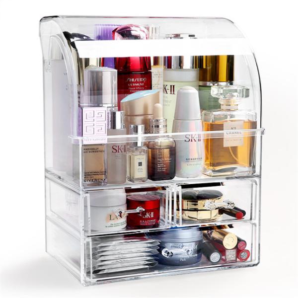 Quality Dustproof Waterproof Acrylic Makeup Organizers Cosmetic Storage Drawers for sale