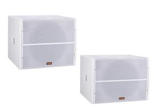 China White / Black Line Array Column Speaker , Active Subwoofer Speaker wholesale