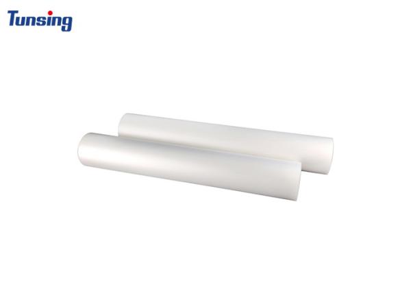 Quality Hot Peel Cool Peel Single Sided Matte PET Film Roll 60cm 30cm Heat Transfer Film for sale