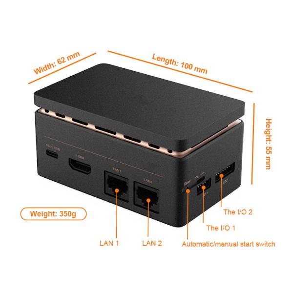 Jetson TX2 8G Rugged Embedded Computer 1.33 TFLOPS