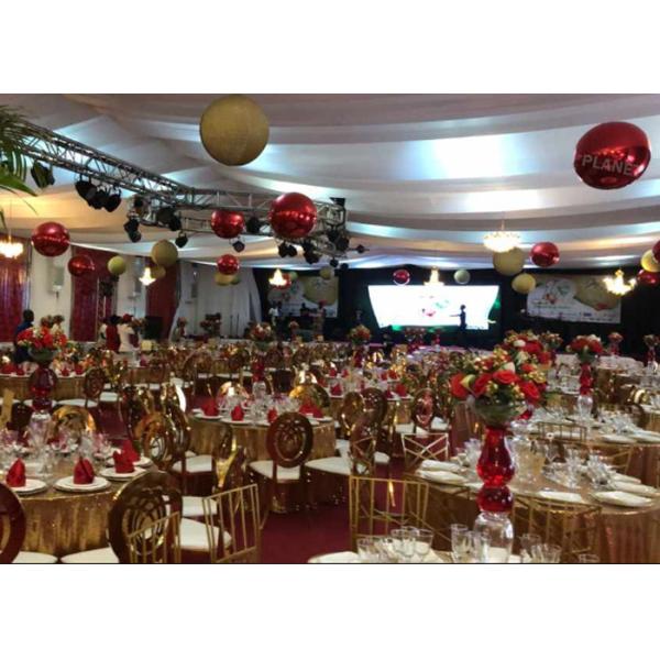 Christmas Decorative Ball 60cm Red PVC Inflatable Mirror Ball