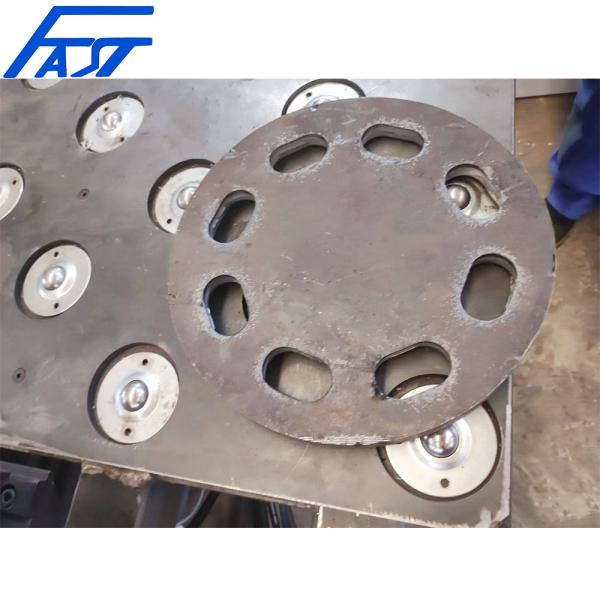 CJ161 CNC Punching Flange Machine With Rotary Die &Can Punch Slot Hole