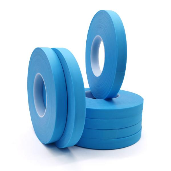 20mm*200m Blue Waterproof Non Woven Fabric Hot Air Seam Sealing Tape For Protective Suit