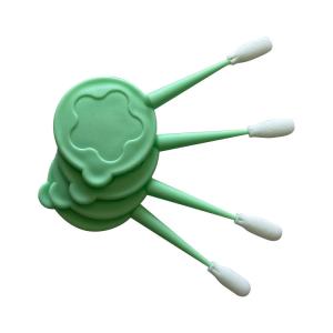 Disposable Rectangular Flat Lint Free Swab Polyurethane Foam Tip Cleaning Swab For Solvent Printer Head