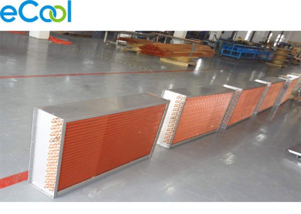 Quality Copper Fin And Tube Heat Exchanger Coil For Air Cooler Evaporator And Refrigeration Unit for sale