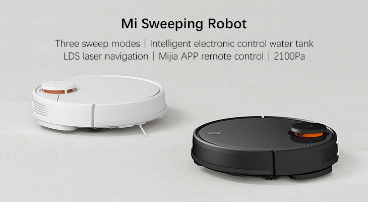 Xiaomi Mi Robot Vacuum Cleaner 360 Degrees Laser Scanning APP WIFI Control Home Mi Robot Vacuum-Mop P