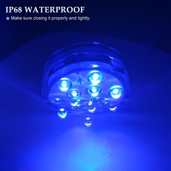 16 Color Submersible LED Lights Aquarium Light
