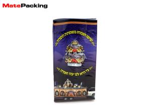 China Food Grade Transparent Side Gusset Bag Custom Printing Clear Window wholesale