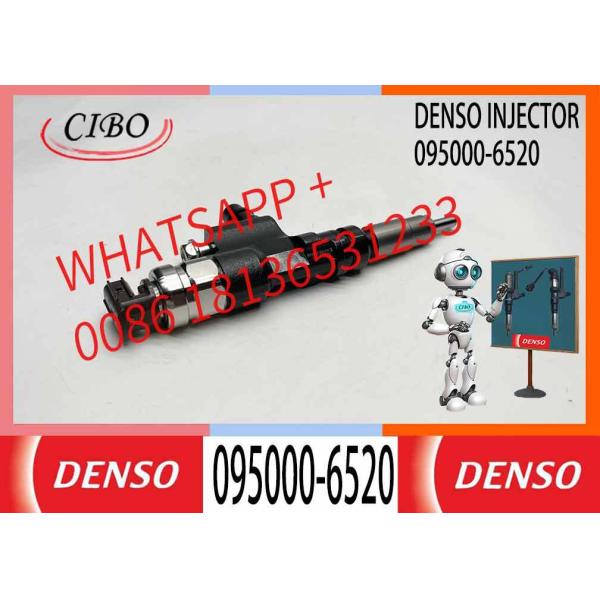 095000-6520 095000-6521 9709500-652 23670-79026 23670-79027 23670-E0091 Genuine New Common Rail Fuel Injector for Hino / Toyota