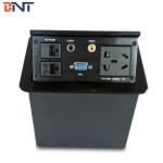 desktop conference modern table pop up socket