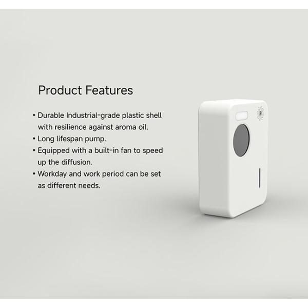 C300 180ml Scent Air Machine Wall Mouted White / Black For Small Area