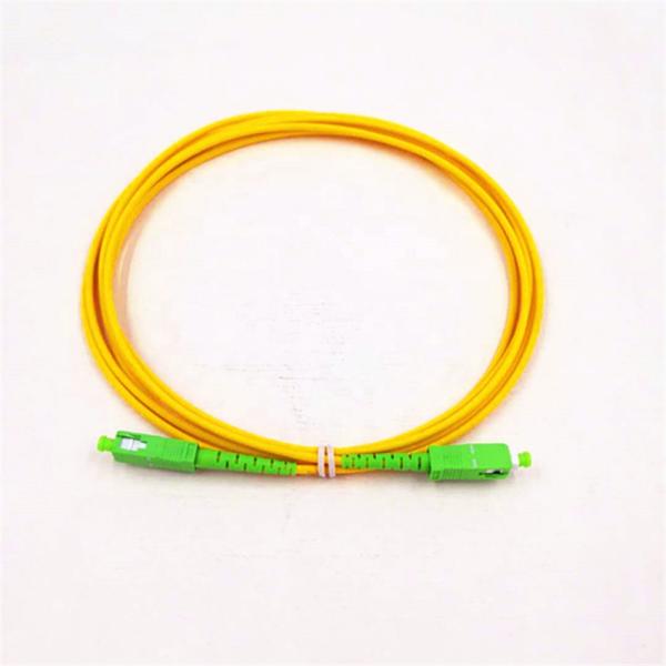 Manufacture fibre optical sc / upc cable high return loss fiber optic patchcord