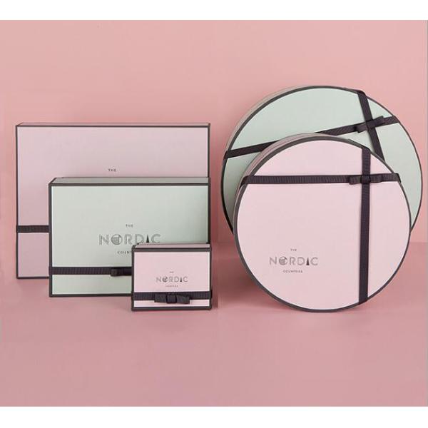 Recyclable Concise Paperboard Cosmetic Packaging Box