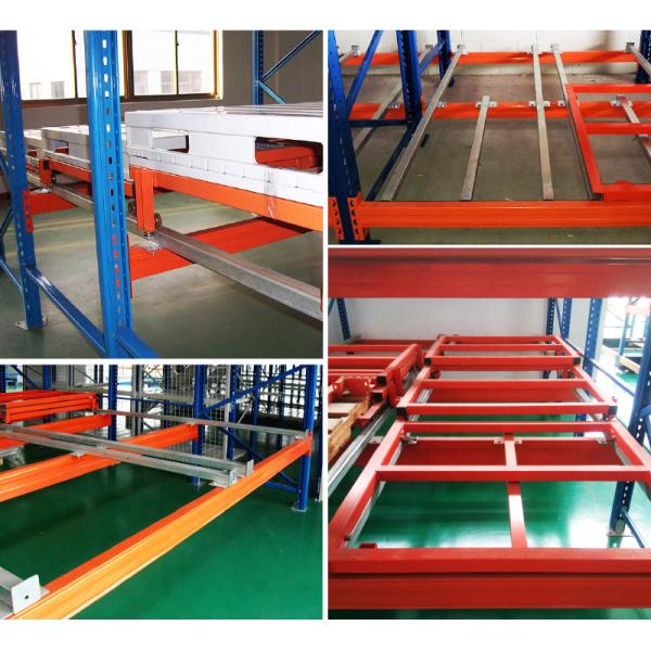 Push Back Pallet Rack High Density Warehouse Storag Rack